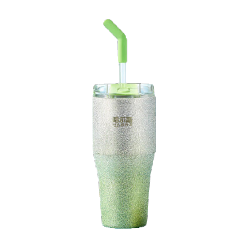 白色【直饮&吸管】隔热保冷 670ml