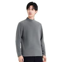拓路者 Pioneer Camp半高领抓绒衣T恤长袖套头上衣男春款户外保暖摇粒绒打底衫