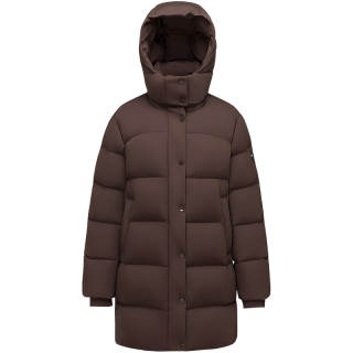 波司登 25羽绒服女中款90绒时尚休闲舒适生活冬厚保暖外套B250245388