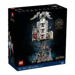 LEGO 乐高 哈利波特系列 76417 古灵阁巫师银行拼插积木