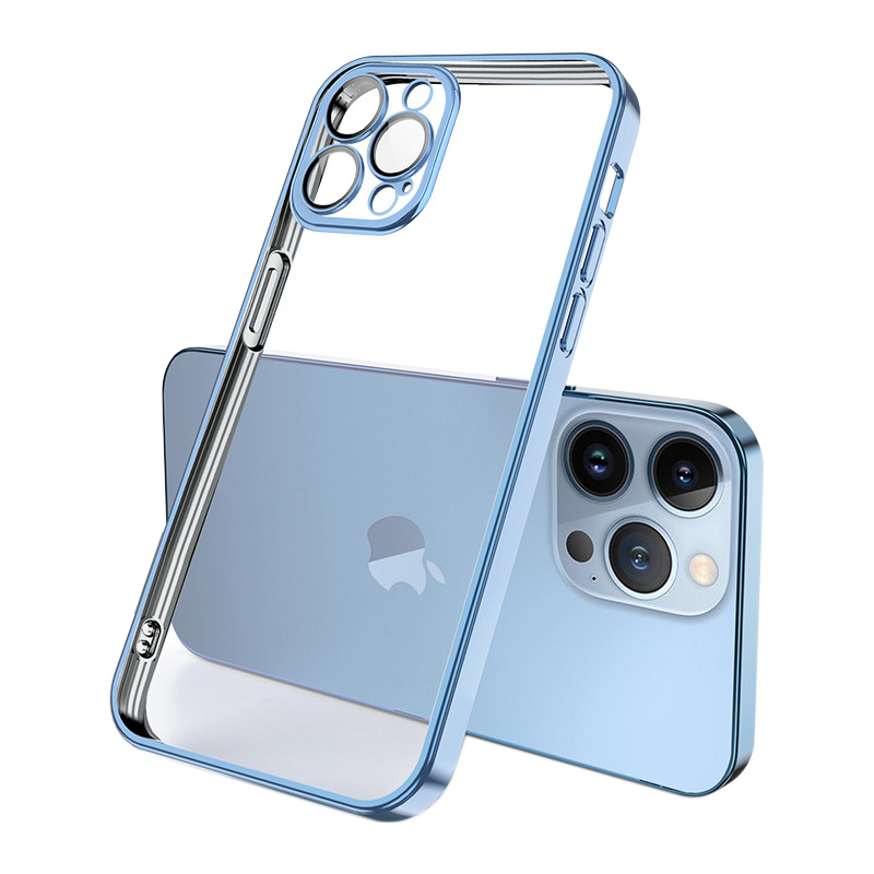 盛时通 适用苹果13手机壳15新款iphone14promax高级感透明12全包防