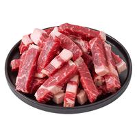 卓宸澳洲原切谷饲牛排条1kg 烧烤烧菜牛肉条