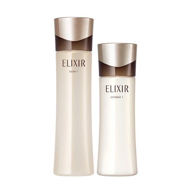 今日必买：ELIXIR 怡丽丝尔 清爽型蕴能黑金水乳护肤品套装（赠EIA水18ml*2+EIA水60ml*2+EIA乳正装）