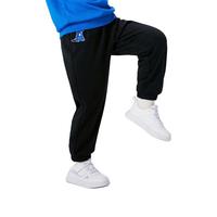 361°儿童长裤童装男女小童针织长裤秋季小童运动裤 经典黑 101cm