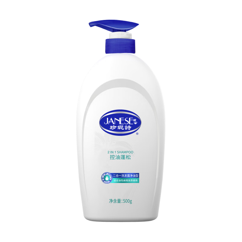  janese/珍妮诗 去油去屑止痒 控油蓬松洗发水  500g