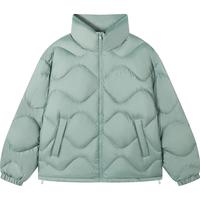 Semir 森马 羽绒服潮流款男冬季男士宽松面包服三防潮牌轻暖黑色外套轻薄