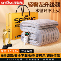 圣梵龙水暖电热毯冬季双人单人水循环2024电褥子家用水暖床垫