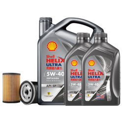 壳牌 都市光影5W-40 SP 全合成机油保养套餐年卡双次含工时