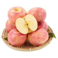 京觅 陕西红富士苹果 净重4.5斤单果180g+ 生鲜水果 源头直发