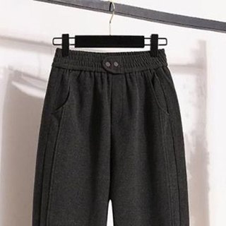 子牧棉麻 2025秋冬女士休闲哈伦裤