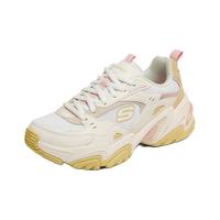 斯凯奇（Skechers）机甲鞋二代休闲运动鞋女士老爹鞋缓震复古女鞋149916 女款/白色/多彩色/WMLT 38