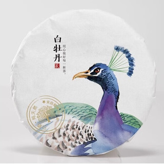 花小茵福建白茶 花香白牡丹白茶饼