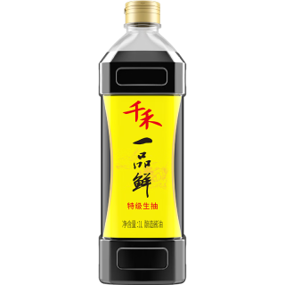 千禾 一品鲜 特级头道生抽 1L