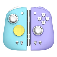 魔派双子星二代S版 switch手柄 joycon手柄蓝牙体感NFC有线无线控制器NS游戏手柄 双子星二代S版【青+紫】+握把+收纳包