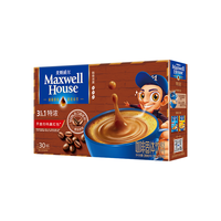 麦斯威尔（Maxwell House）特浓速溶咖啡30条（390克/盒）
