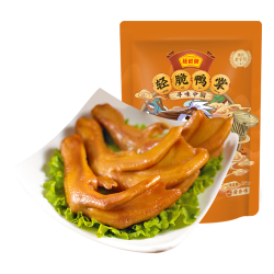 藤桥牌 精品鸭掌450g酱香味温州特产