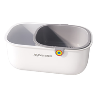 佳帮手 Joybos懒人瓜子零食水果收纳盒双层加厚客厅收纳篮家用果盘沥水盘 双层懒人果盘两个装