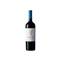 MONTES 蒙特斯 干红葡萄酒天使系列梅洛750ml单支装红酒智利