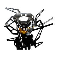 Fire-Maple 火枫 户外野营套装 黑色 (野火+204锅+M包+风板+G2*2+厨房+烤盘)