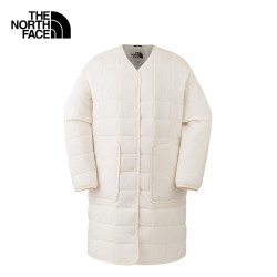 THE NORTH FACE 棉服女长款户外绗缝夹克轻量保暖 89YH QLI