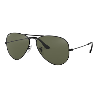 Ray-Ban 雷朋 Aviator飞行员系列 男女款太阳镜 0RB3025 001 金框绿片 62mm