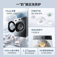 松下 大海豹系列 XQG120-80ND1 洗烘一体机 12kg