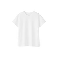 無印良品 MUJI 女式 天竺编织 圆领短袖T恤 BB2SBA5S