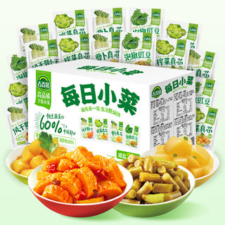 吉香居每日小菜25g*4种小菜 榨菜萝卜干酸豆角泡椒豇豆咸菜下饭菜礼盒