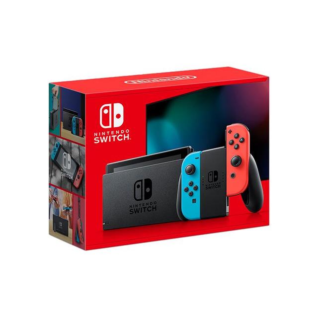 任天堂 Switch续航版日版港版游戏机续航增强版NS便携游戏机