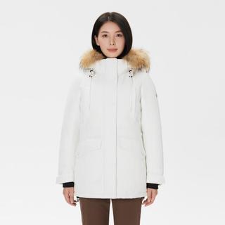 KOLON SPORT 可隆女SNOWBALL毛领羽绒服GTX防风透湿鹅绒夹克