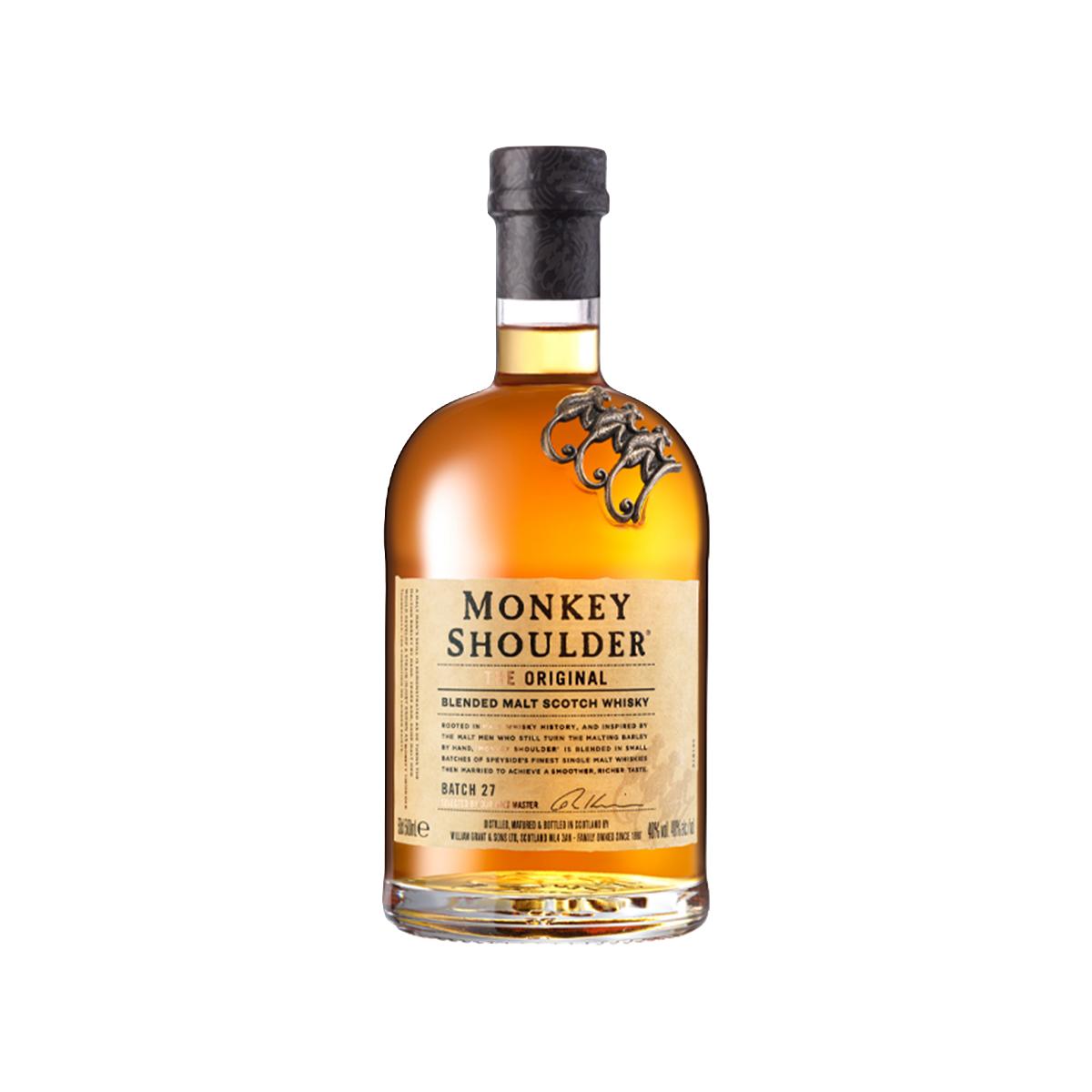  Monkey Shoulder/三只猴子 调配 威士忌  调和麦芽 瓶装 40%vol 500ml 500ml