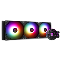 利民 AQUA ELITE 360 ARGB 360mm 一体式水冷散热器 白色