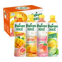 纯果乐热带美味阳光蜜桃柠檬排队阳光橙多口味果味饮料450ml*15