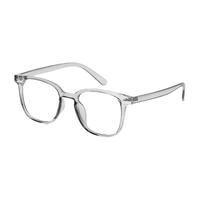 万新（WAN XIN） 万新近视眼镜配眼镜框高清1.60非球面现片男女多种框型选择 TR90-全框-1908GY-透灰色 1.60MR-8非球面镜片（近视超薄）