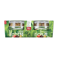 乐纯（LePur'）希腊酸奶草莓腰果8.0g蛋白0添加低热80g*2杯/15g谷物包*2 轻量谷物装-草莓腰果