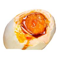 荆醇香 熟咸鸭蛋 红心流油蛋黄熟盐蛋真空包装 6枚装【初生蛋】