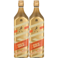 尊尼获加（JOHNNIE WALKER） 金牌珍藏 1000ml 40度*2瓶