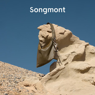  Songmont/崧 Nappa牛皮 中性斜跨hobo包