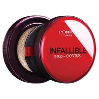 巴黎欧莱雅 L'OREAL PARIS欧莱雅 （LOREAL）恒放溢彩持色哑光遮瑕轻垫霜 象牙色 N1 14g (11.11限定礼盒)