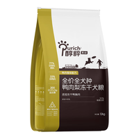 PURICH 醇粹 黑标无谷系列 鸭肉梨全犬全阶段狗粮 12kg