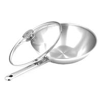 ZWILLING 双立人 32cm 炒锅(32cm、不粘、不锈钢)