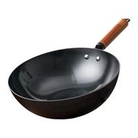 ASD 爱仕达 炒锅(30cm、不粘、无涂层、铁)