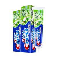 Crest 佳洁士 牙膏草本水晶家庭装强根固齿盐白茶洁防蛀套装90g