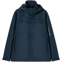 Pioneer Camp拓路者冲锋衣三合一男硬壳户外机能登山服防风防水裤秋冬季保暖外套男士 黑色-抓绒内胆三合一 XL
