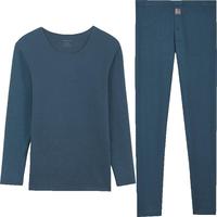 红豆男装 红豆绒德绒发热内衣秋冬抗静电棉毛衫男士秋衣秋裤女保暖套装