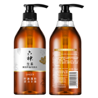 六神 生姜洗发水720ml*2清爽止痒 男士控油蓬松洗头女士洗发液洗发露