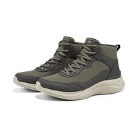 斯凯奇 【止滑耐磨EVA大底】加绒男鞋工装靴男鞋靴雪地靴徒步登山冬