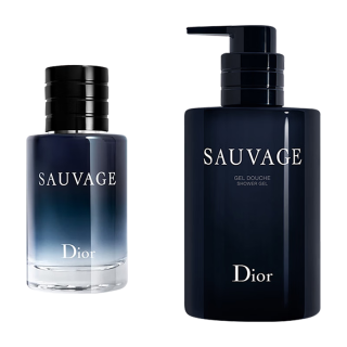 Dior 淡香氛 男士香水套装+淡香氛60ml+沐浴液250ml  60ml+250ml