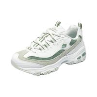 斯凯奇（Skechers）女鞋春季奶茶熊厚底增高老爹鞋百搭舒适潮流休闲运动鞋896276 粉红/绿色/WMNT 35