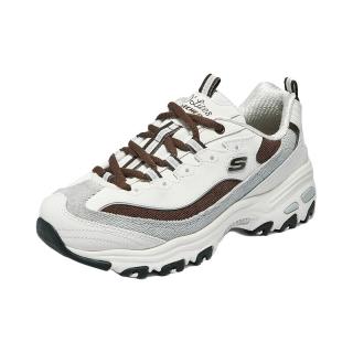 斯凯奇（Skechers）女鞋奶茶熊厚底增高老爹鞋百搭舒适潮流休闲运动鞋 乳白色/棕色/OWBR 37